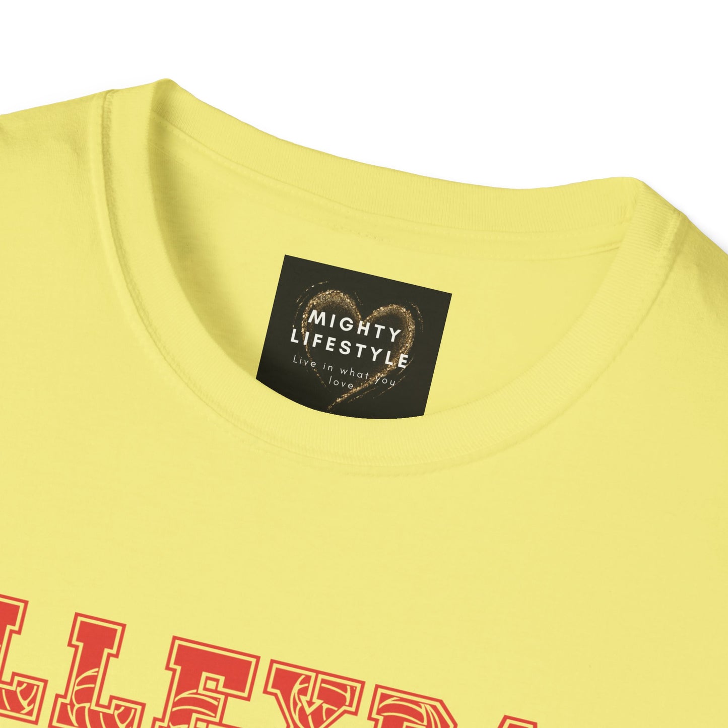 Volleyball Dad | Volleyball Shirt | Sports Shirt | Gift for Dad Gift for Father | Baller Shirt | Mighty Lifestyle | Softstyle T-Shirt