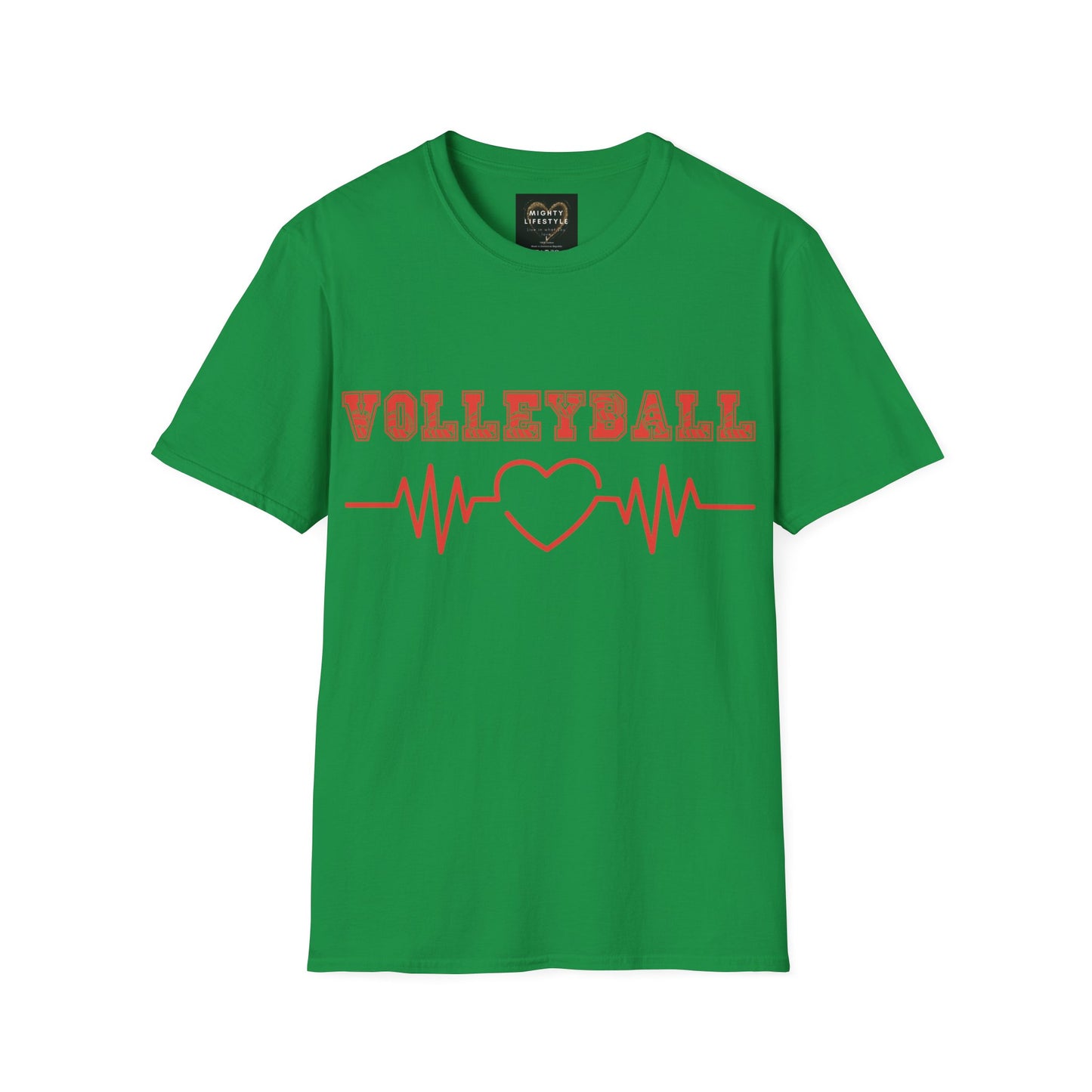 Volleyball Mom | Volleyball Shirt | Sports Shirt | Baller Shirt | Mighty Lifestyle | Softstyle T-Shirt