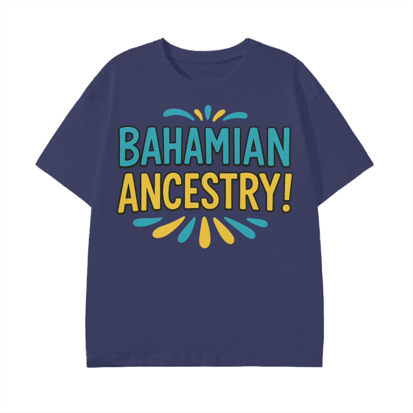 Bahamian Ancestry Bahamas Caribbean Heritage Island T-Shirt Junkanoo Caribbean Shirt Island Shirt Unisex Classic T-Shirt