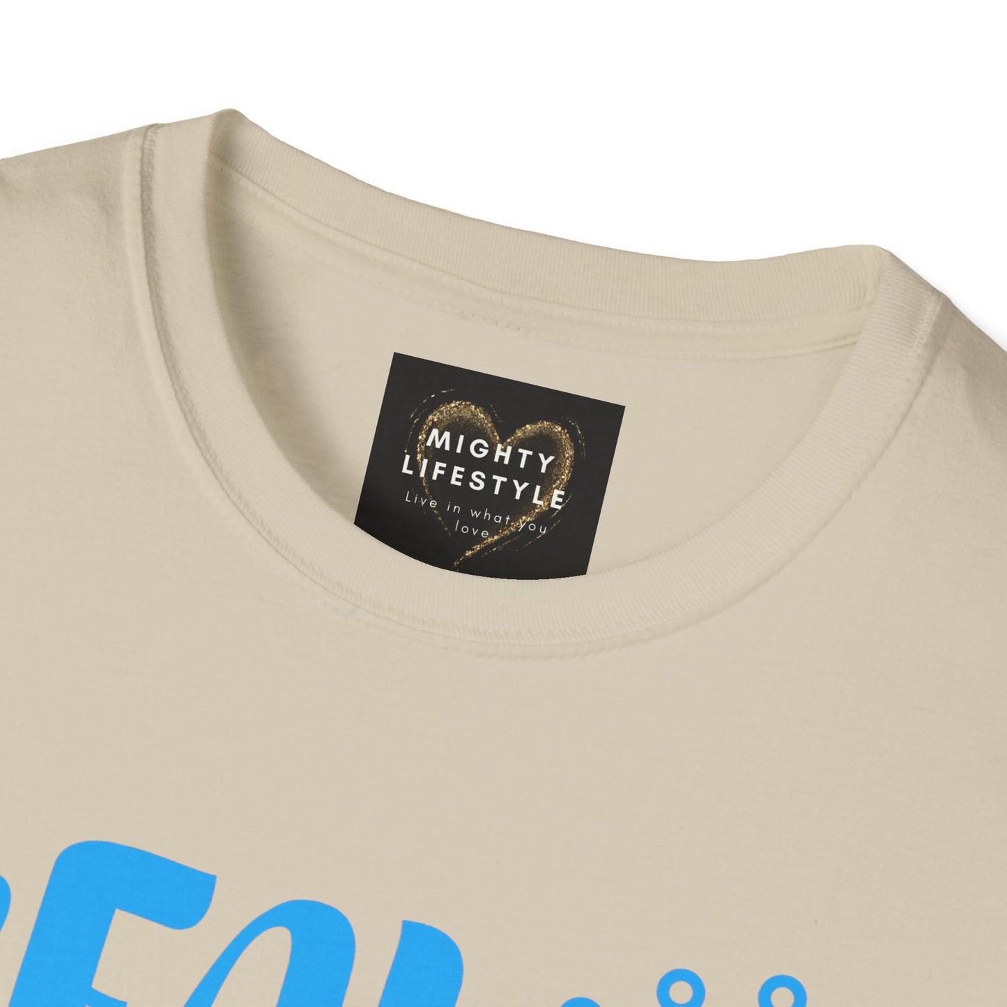 Real Queen Blue Font | Basketball Shirt | Sports Shirt | Baller Shirt | Mighty Lifestyle | Softstyle T-Shirt