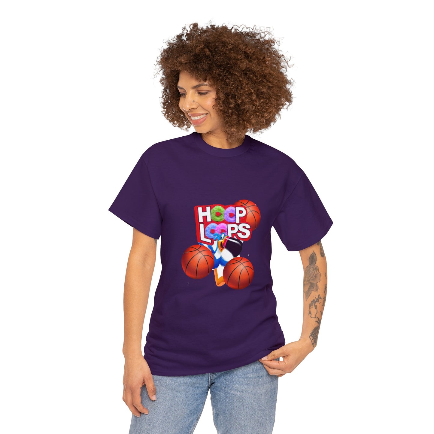 Mighty Lifestyle Basketball Color, Hooping Shirt, Hoop Loops, Hoops Loops Shirt, Shirt for Basketball