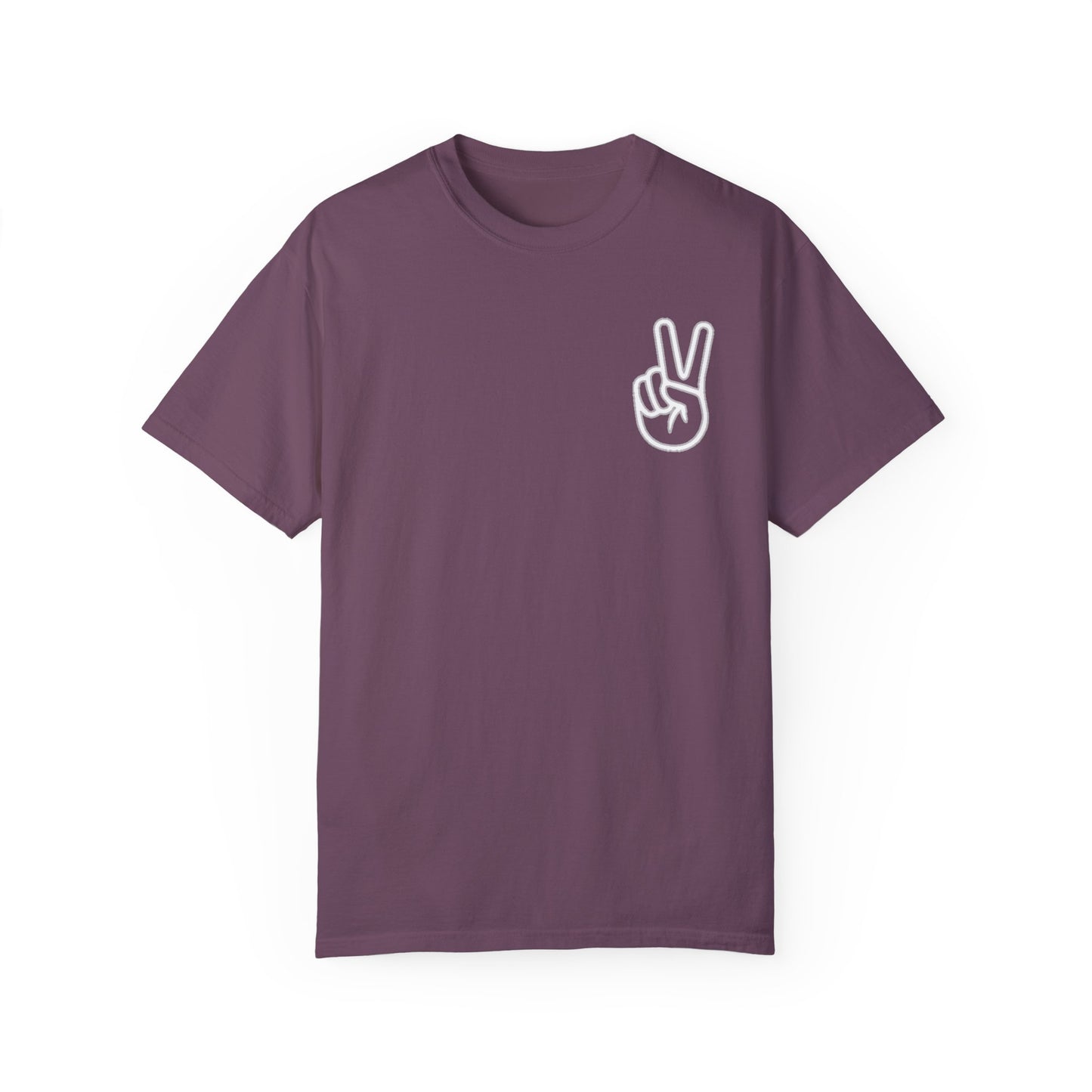 PEACE SHIRT, Comfort Color Unisex Garment-Dyed T-shirt, Soft T Shirt, Vintage Colored ,100 Cotton, Trendy Blank Shirt, Premium Quality Tee
