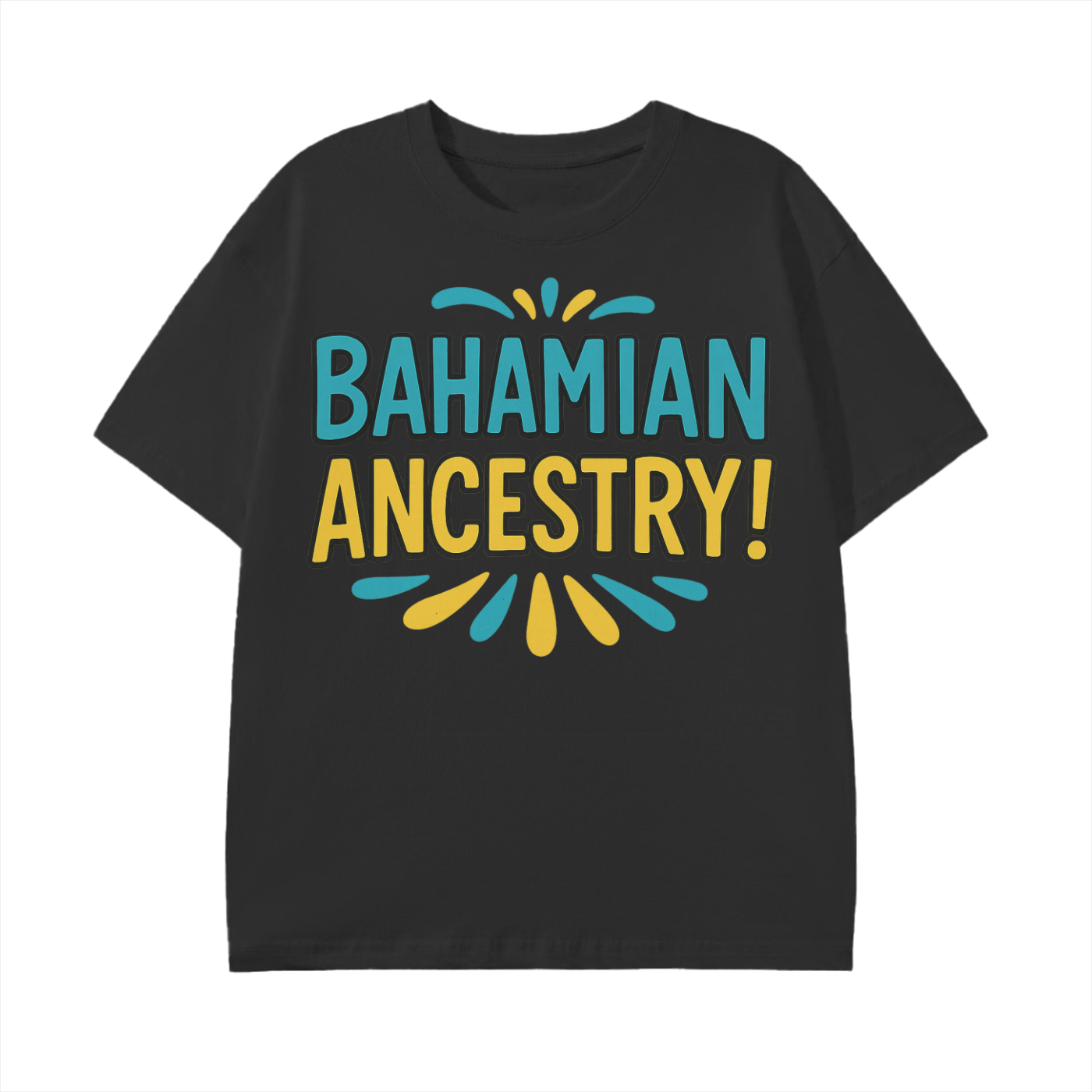 Bahamian Ancestry Bahamas Caribbean Heritage Island T-Shirt Junkanoo Caribbean Shirt Island Shirt Unisex Classic T-Shirt