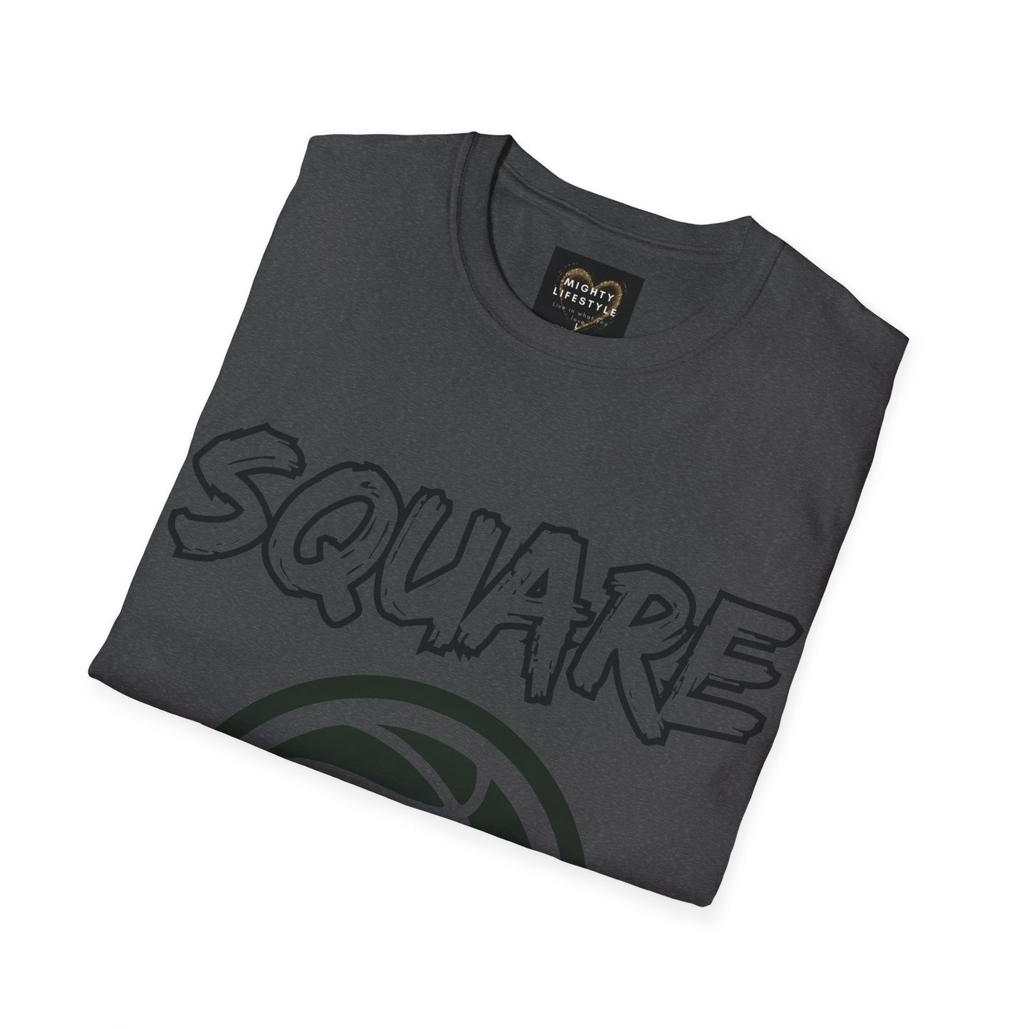 Square Up | Travel Basketball| AAU Basketball | Basketball Shirt |Basketball Mom| Basketball Dad | Unisex Basketball Shirt | Sports Shirt | Baller Shirt | Mighty Lifestyle | Softstyle T-Shirt