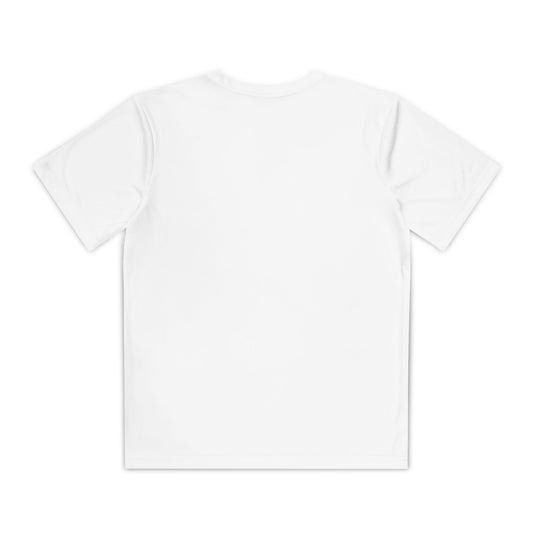 ML - Mighty Lifestyle - Youth Athletic Tee for Young Competitors, Sport Shirt, Team Gear, Activewear, Gift for Young Athletes Live with Purpose, Faith Based Tee