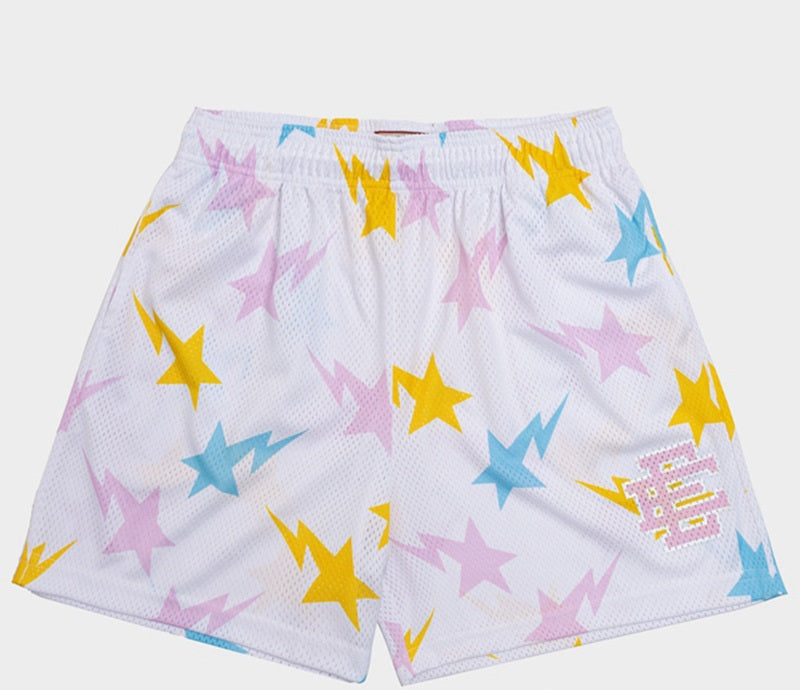 ML Stars Basketball Shorts | Unisex BBall Shorts | mesh breathable shorts