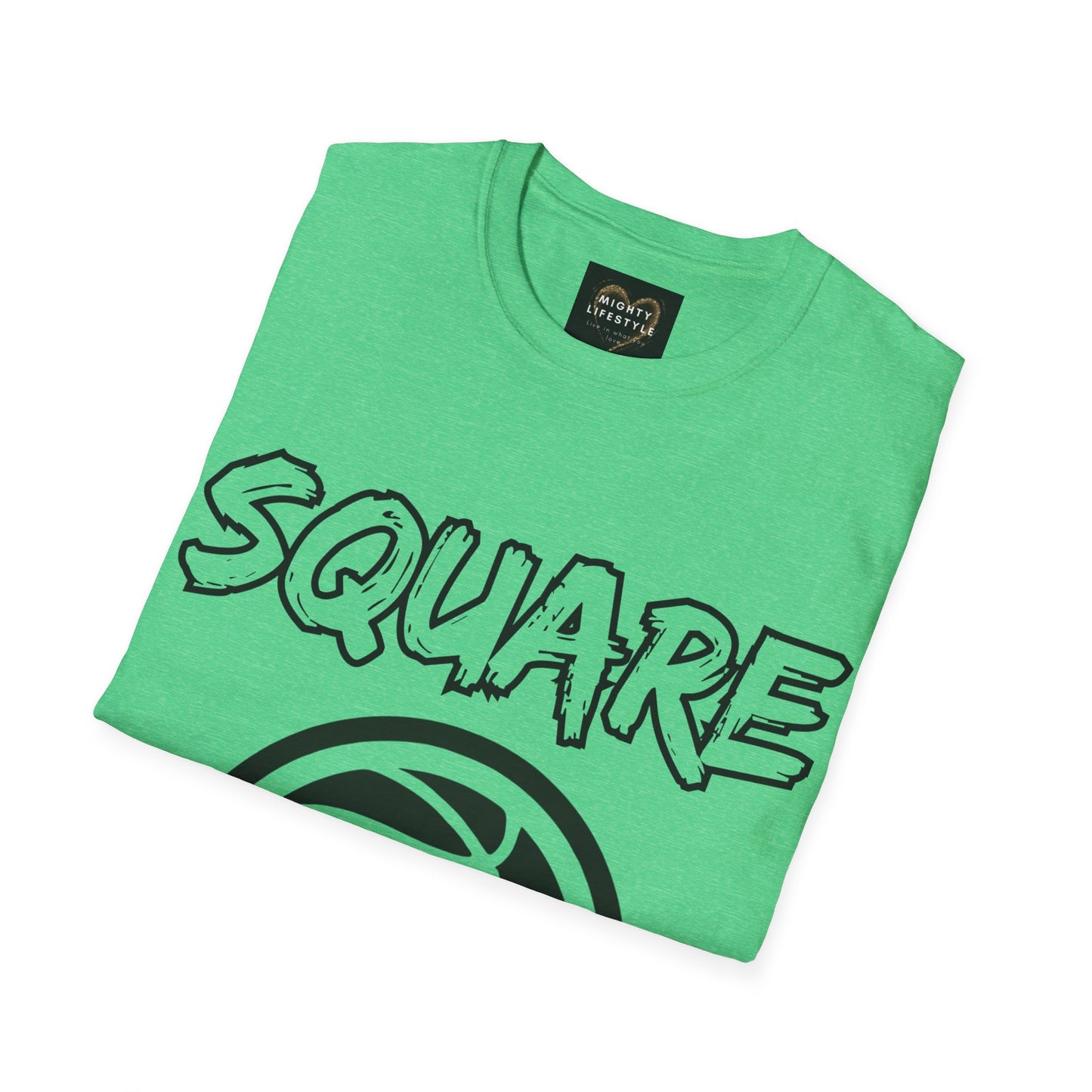 Square Up | Travel Basketball| AAU Basketball | Basketball Shirt |Basketball Mom| Basketball Dad | Unisex Basketball Shirt | Sports Shirt | Baller Shirt | Mighty Lifestyle | Softstyle T-Shirt