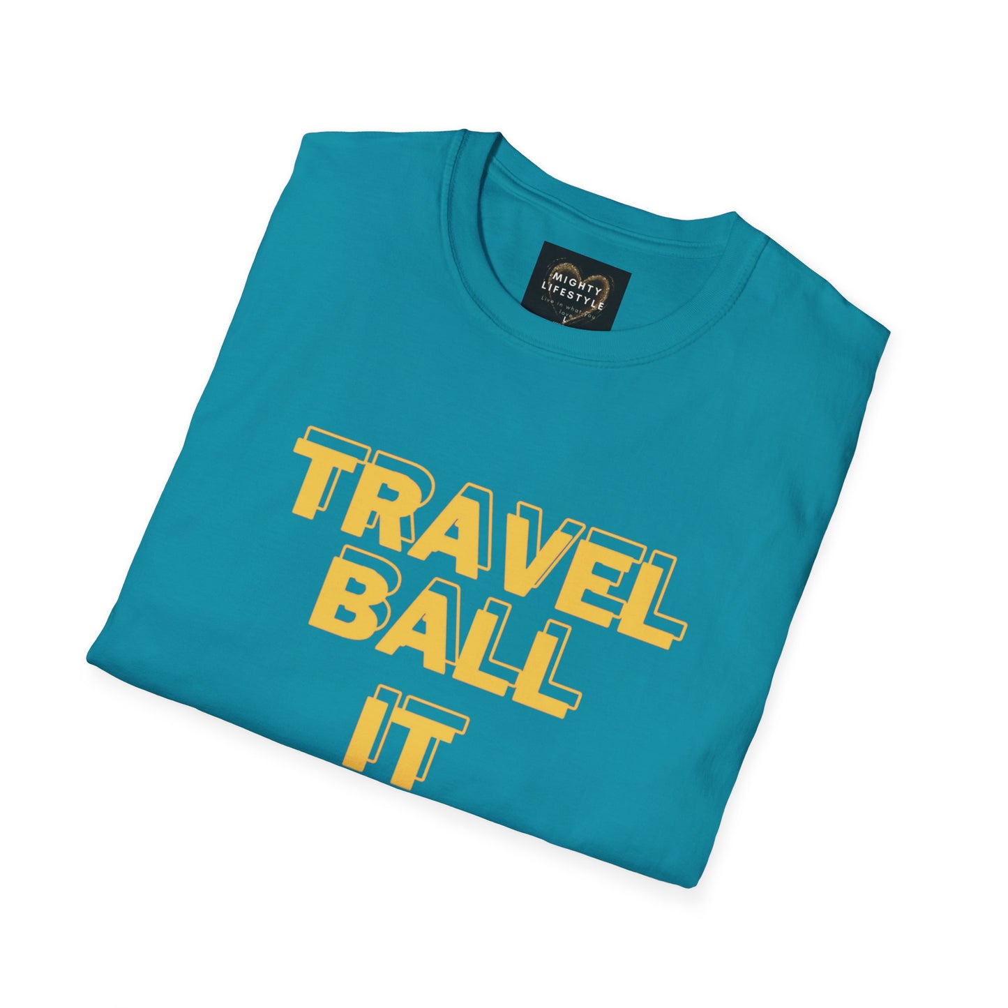 Travel Ball It Has Begun | Travel Basketball| AAU Basketball | Basketball Shirt | Unisex Basketball Shirt | Sports Shirt | Baller Shirt | Mighty Lifestyle | Softstyle T-Shirt