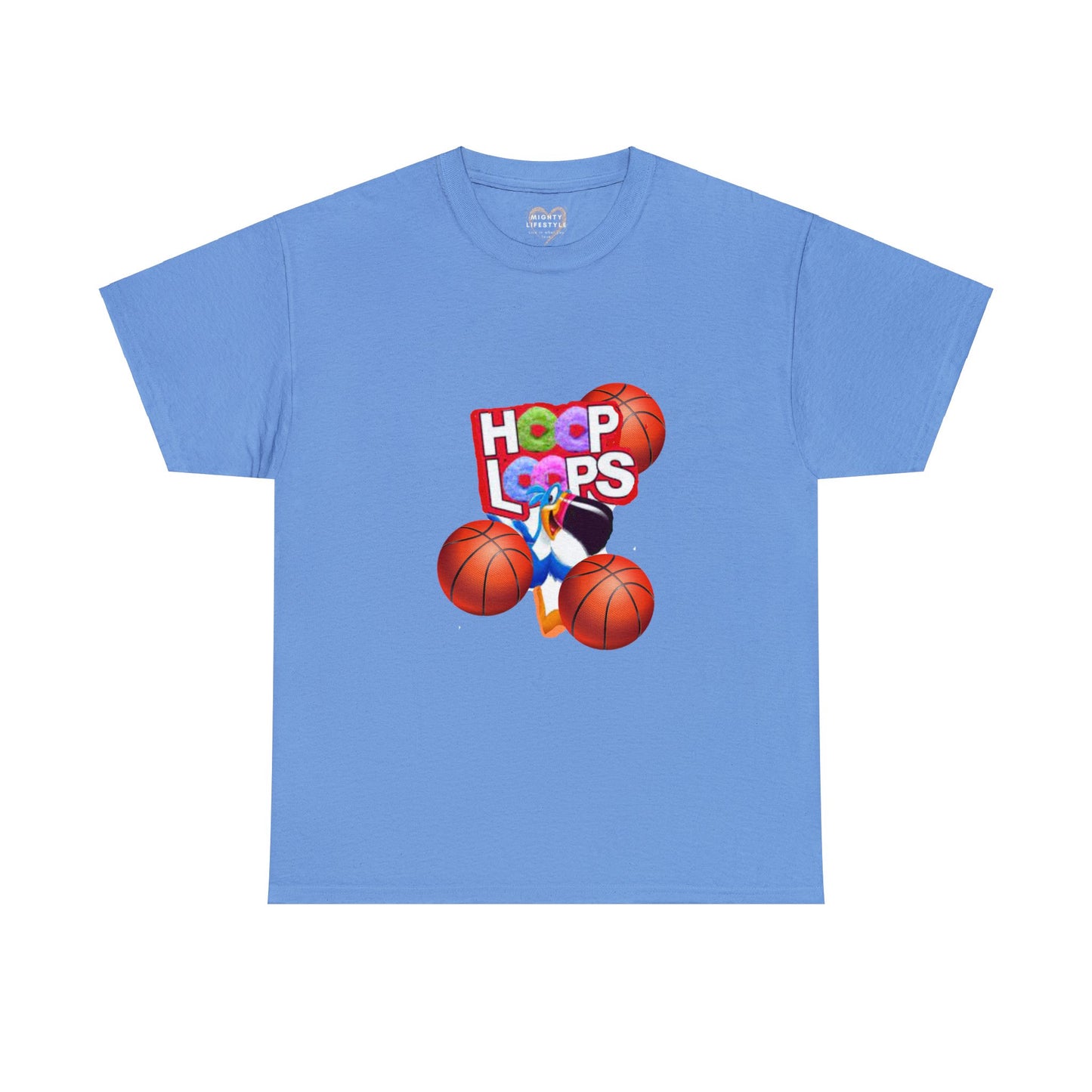 Mighty Lifestyle Basketball Color, Hooping Shirt, Hoop Loops, Hoops Loops Shirt, Shirt for Basketball