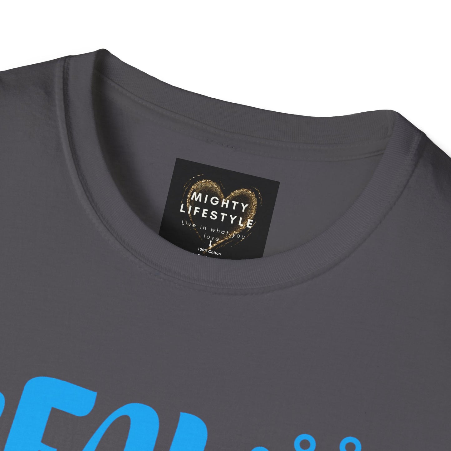 Real Queen Blue Font | Basketball Shirt | Sports Shirt | Baller Shirt | Mighty Lifestyle | Softstyle T-Shirt