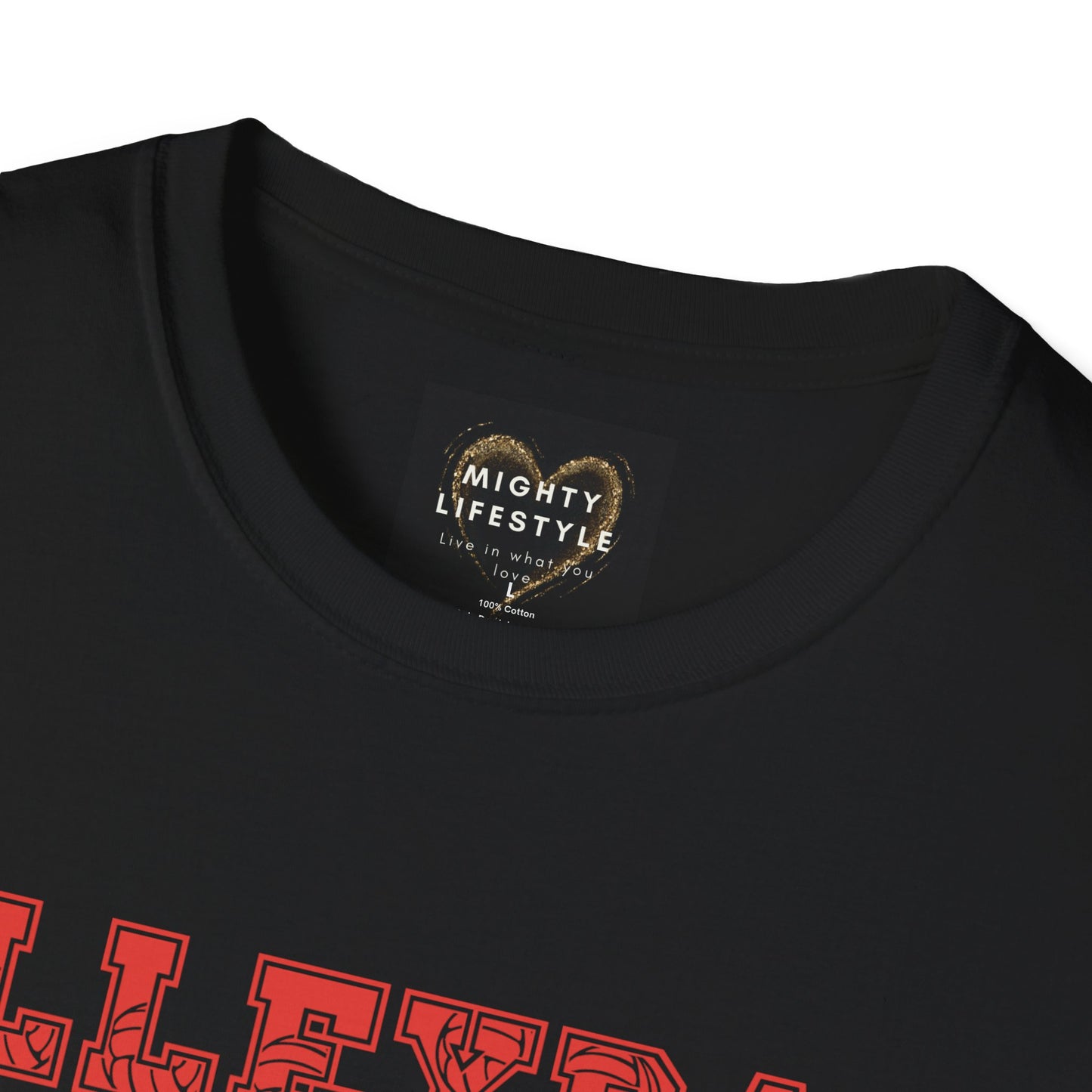 Volleyball Dad | Volleyball Shirt | Sports Shirt | Gift for Dad Gift for Father | Baller Shirt | Mighty Lifestyle | Softstyle T-Shirt