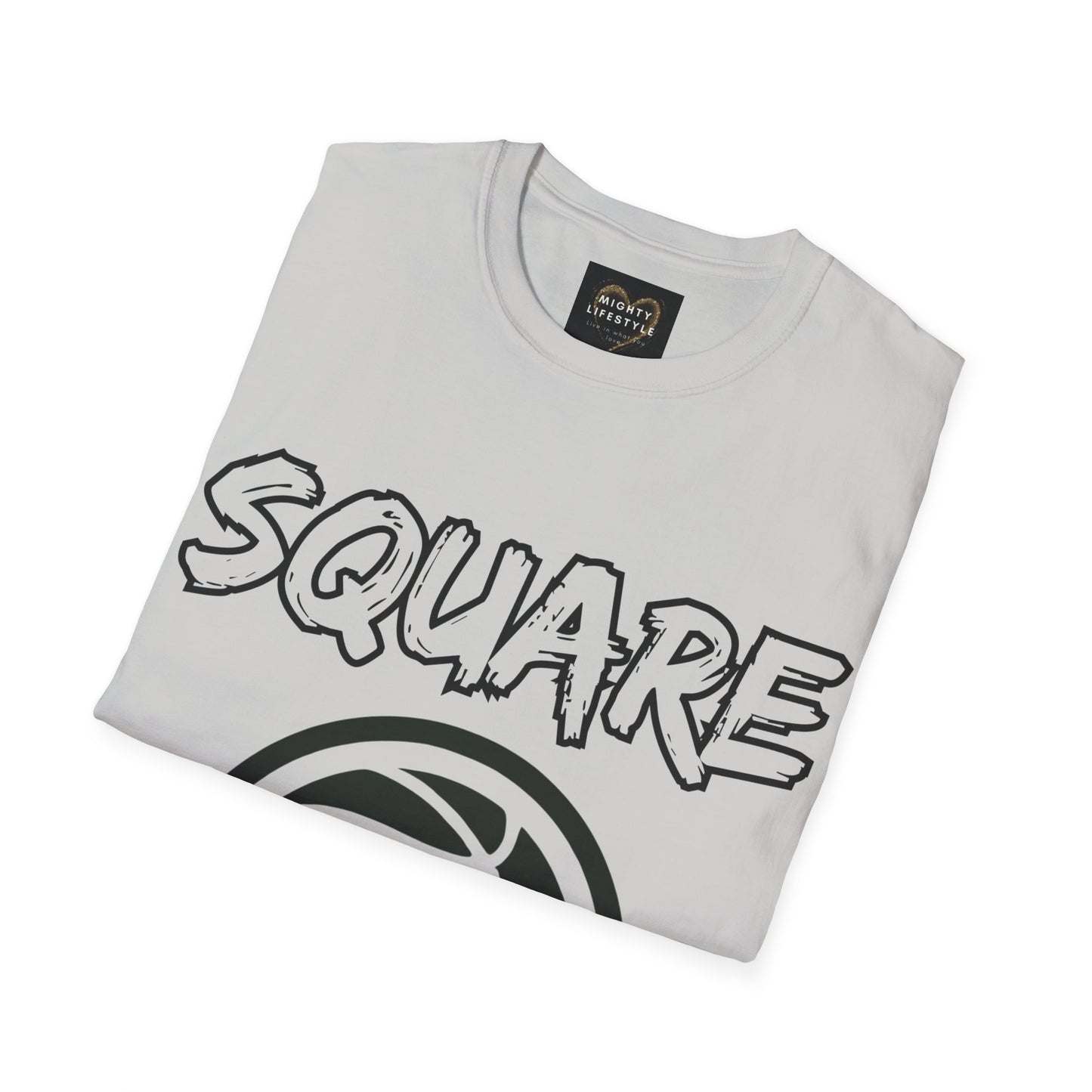 Square Up | Travel Basketball| AAU Basketball | Basketball Shirt |Basketball Mom| Basketball Dad | Unisex Basketball Shirt | Sports Shirt | Baller Shirt | Mighty Lifestyle | Softstyle T-Shirt