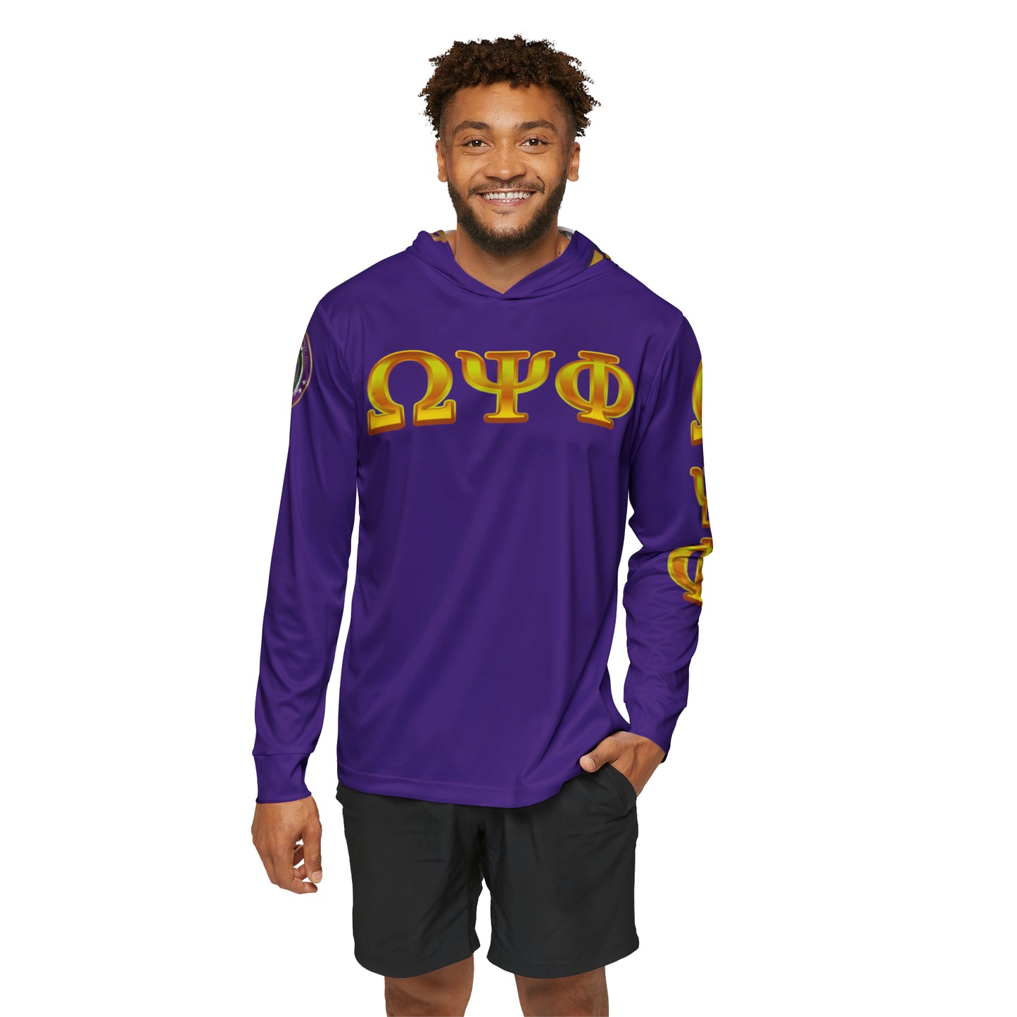 Omega Psi Phi, Light Weight, Gym Workout, Fitness Hoodie | Que Dawg, Black Greek Fraternity, Men's Sports Warmup Hoodie | Da Bruhz Hoodie