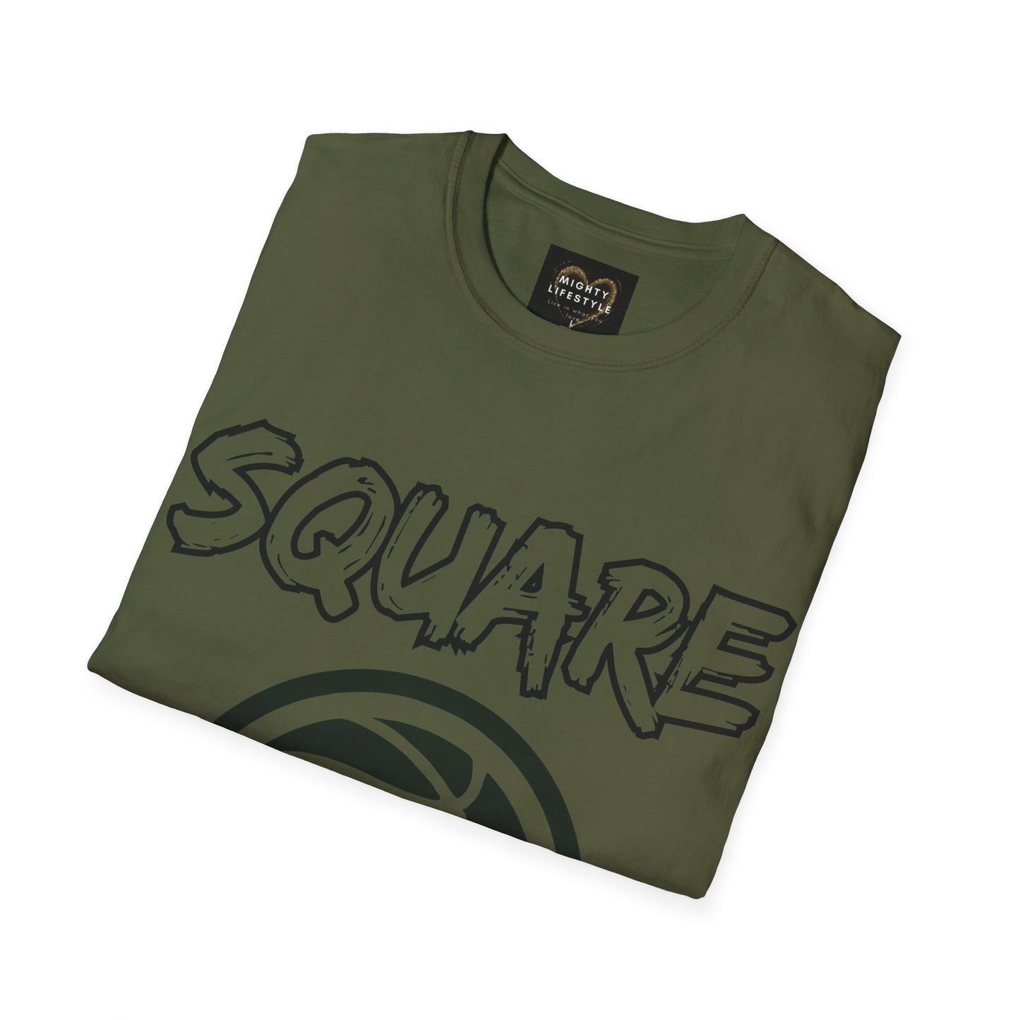 Square Up | Travel Basketball| AAU Basketball | Basketball Shirt |Basketball Mom| Basketball Dad | Unisex Basketball Shirt | Sports Shirt | Baller Shirt | Mighty Lifestyle | Softstyle T-Shirt