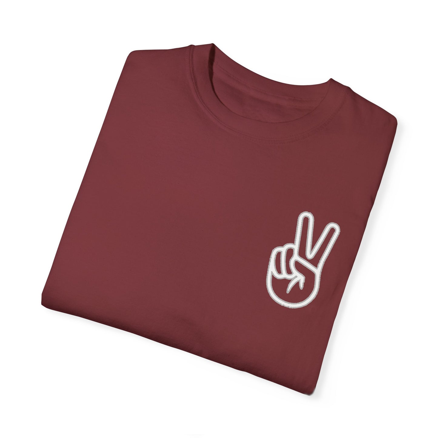 PEACE SHIRT, Comfort Color Unisex Garment-Dyed T-shirt, Soft T Shirt, Vintage Colored ,100 Cotton, Trendy Blank Shirt, Premium Quality Tee
