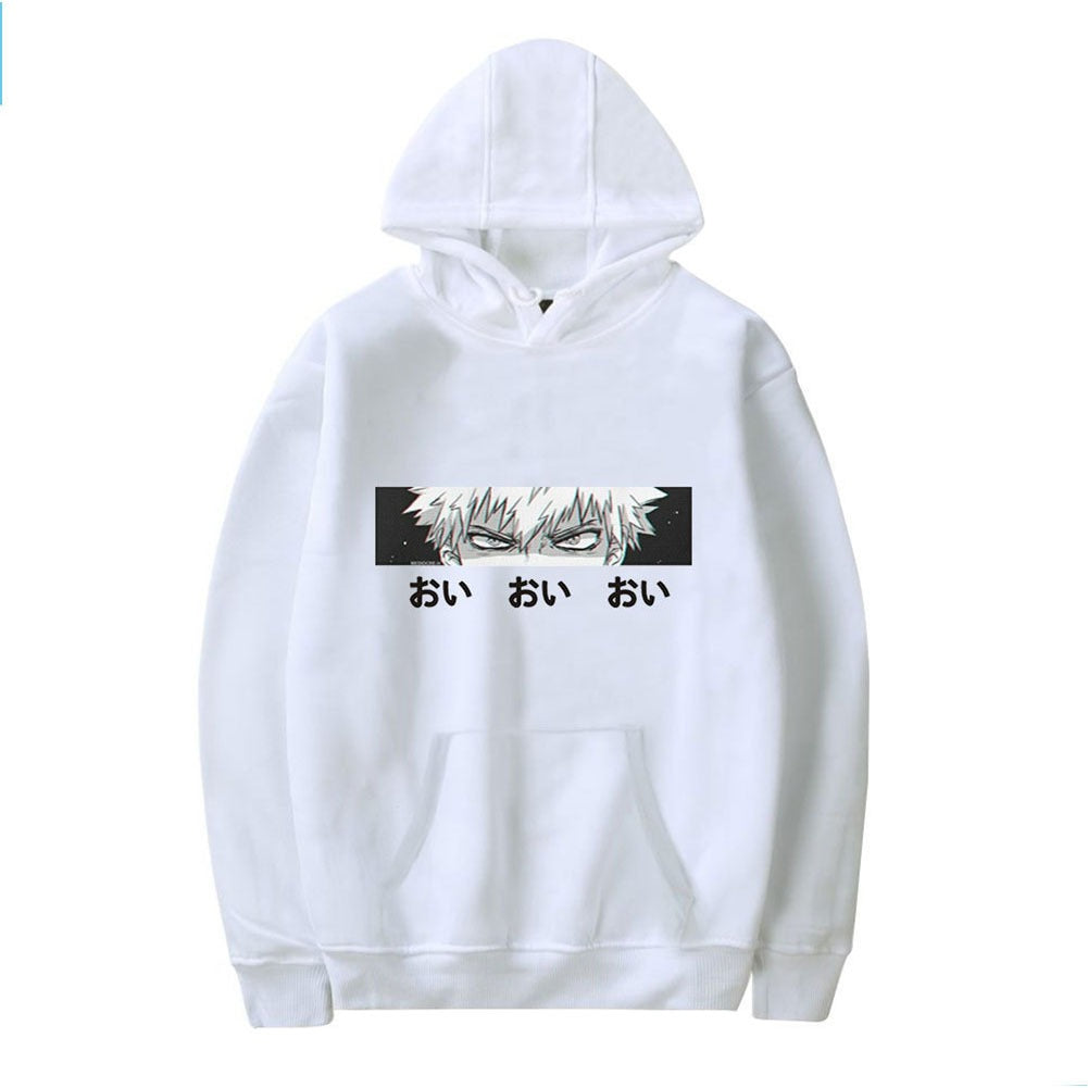 Comfy Naruto Anime Plush Hoodie – Loose Fit Hooded Sweatshirt for Men & Women, Cozy Japanese Streetwear Pullover, Casual Student Anime Hoodie in Multiple Colors Naruto anime loose plush hoodie with hoodie anime hoodie
