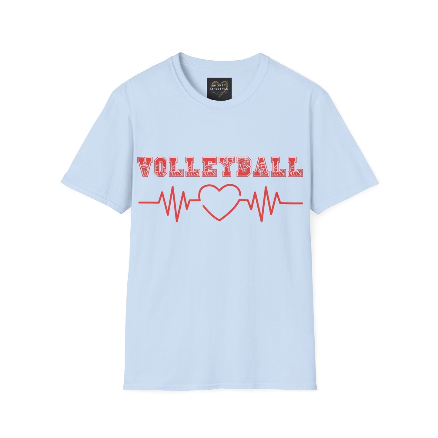 Volleyball Mom | Volleyball Shirt | Sports Shirt | Baller Shirt | Mighty Lifestyle | Softstyle T-Shirt