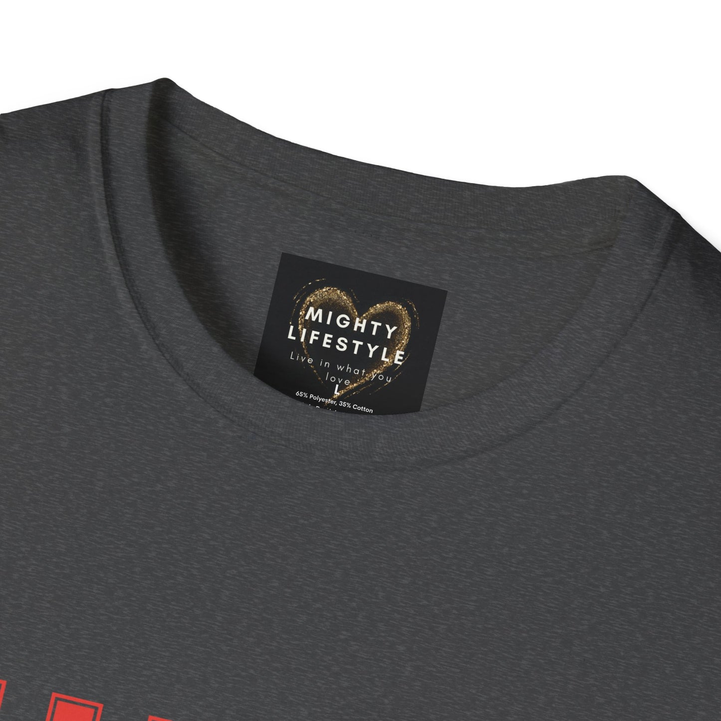 Volleyball Mom | Volleyball Shirt | Sports Shirt | Baller Shirt | Mighty Lifestyle | Softstyle T-Shirt