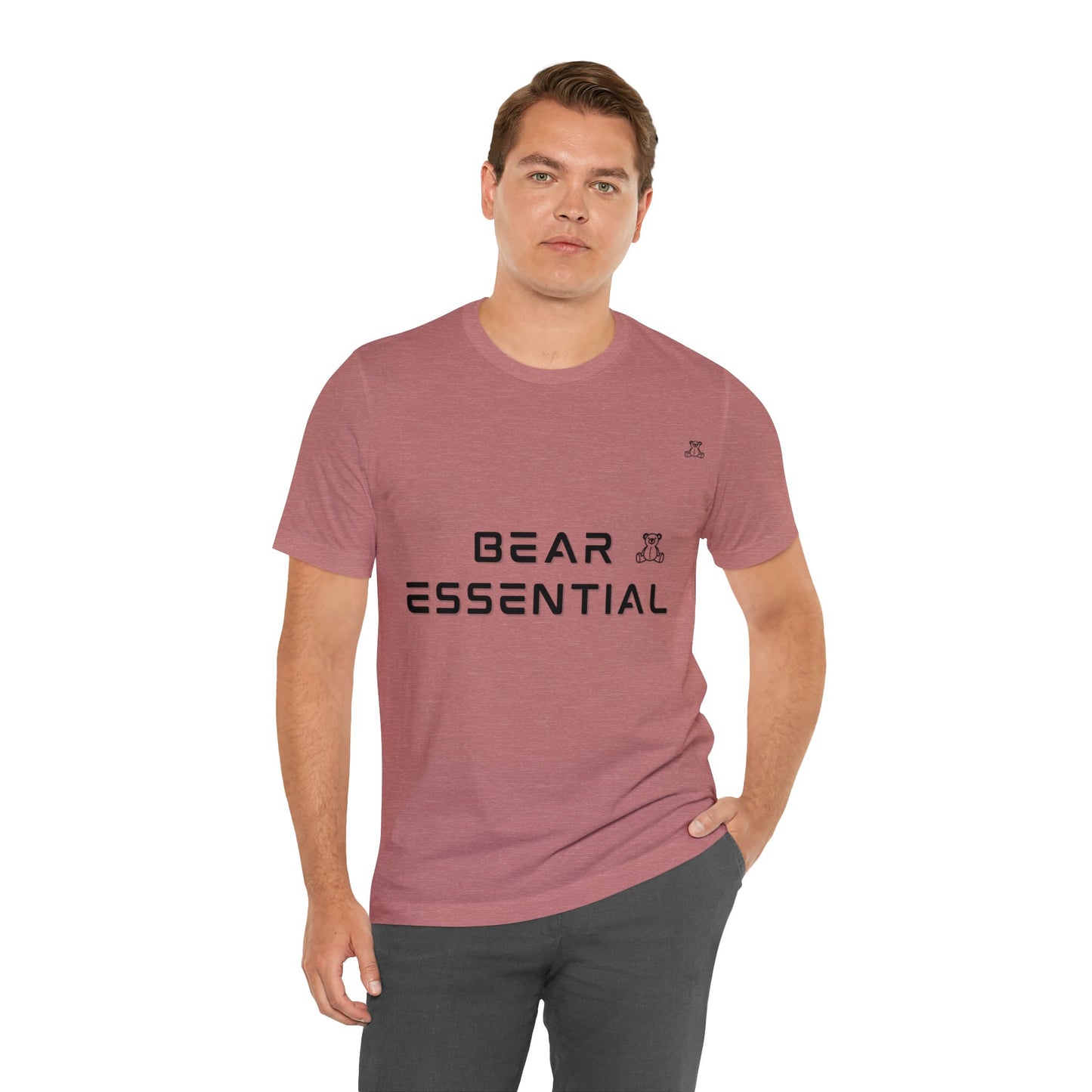 Essential BEAR Minimalist Shirt, Bear ESSENTIAL SHIRT, Shirt for Bear Essentials, Minimalist, Minimalism Bear - Mighty Lifestyle