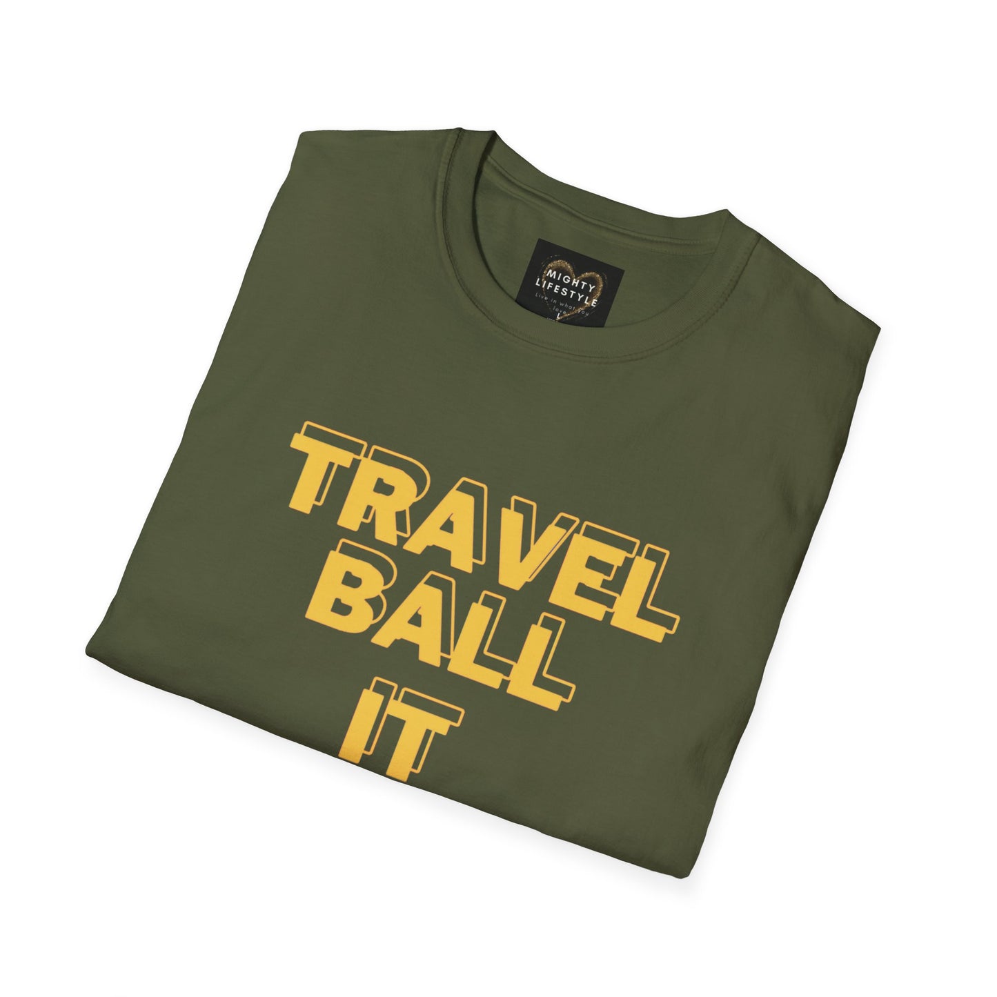 Travel Ball It Has Begun | Travel Basketball| AAU Basketball | Basketball Shirt | Unisex Basketball Shirt | Sports Shirt | Baller Shirt | Mighty Lifestyle | Softstyle T-Shirt