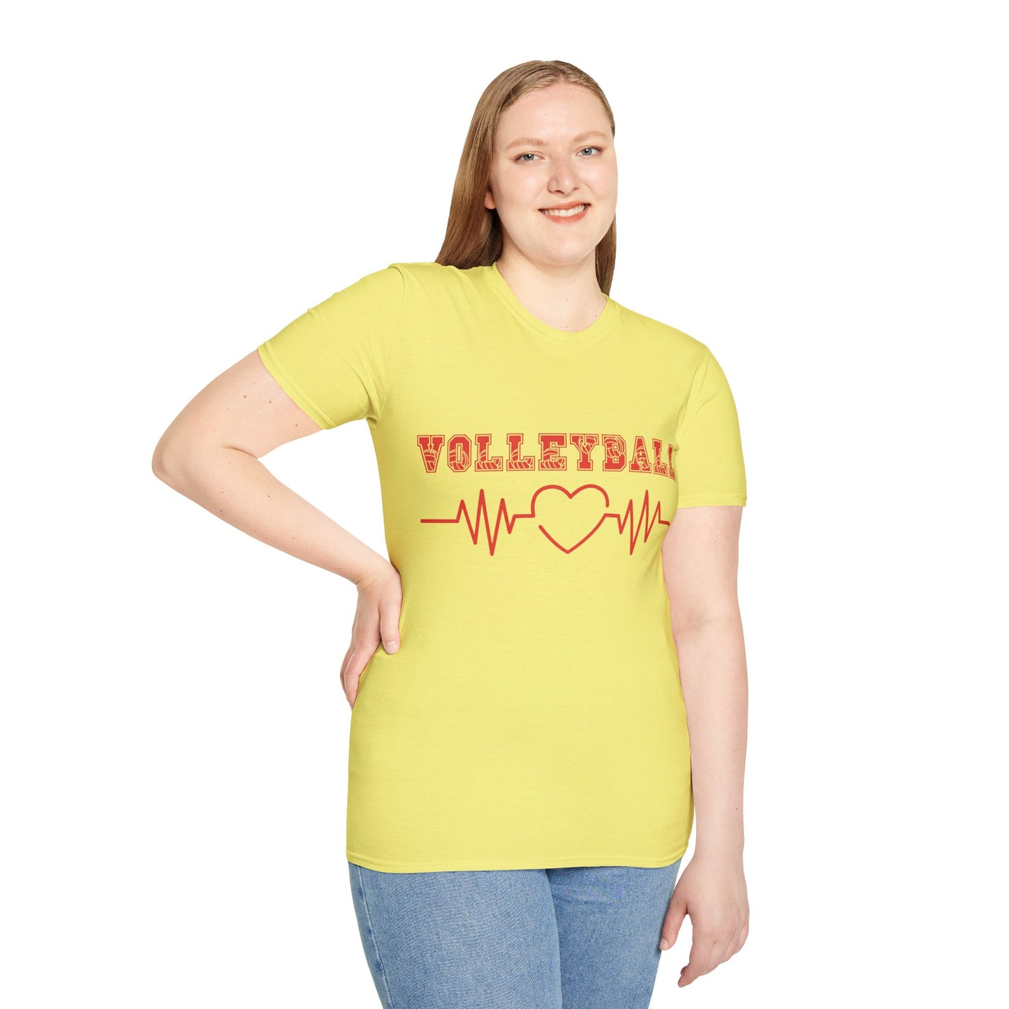 Volleyball Mom | Volleyball Shirt | Sports Shirt | Baller Shirt | Mighty Lifestyle | Softstyle T-Shirt