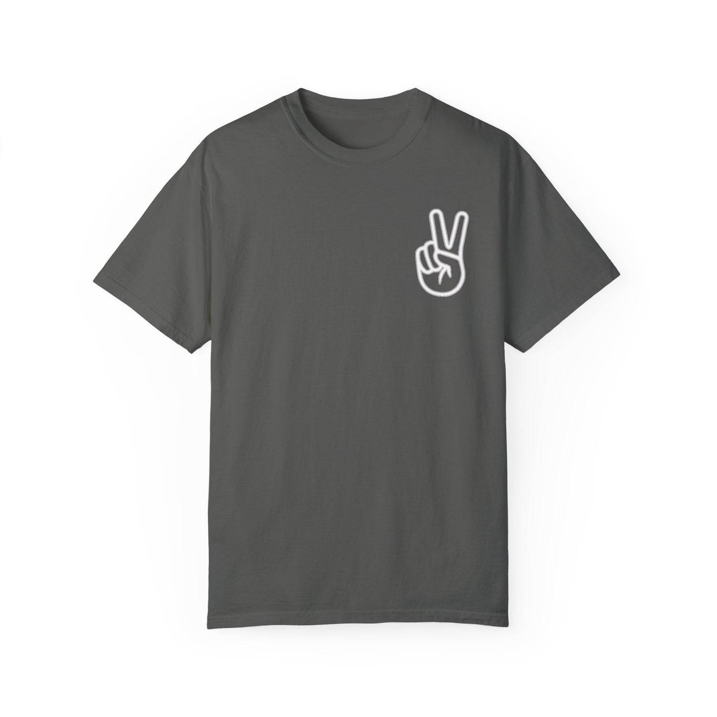 PEACE SHIRT, Comfort Color Unisex Garment-Dyed T-shirt, Soft T Shirt, Vintage Colored ,100 Cotton, Trendy Blank Shirt, Premium Quality Tee