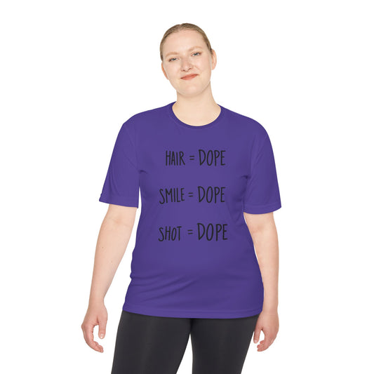 Hair Dope Smile Dope Shot Dope Basketball TShirt Basketball Culture Tee Unisex Moisture Wicking