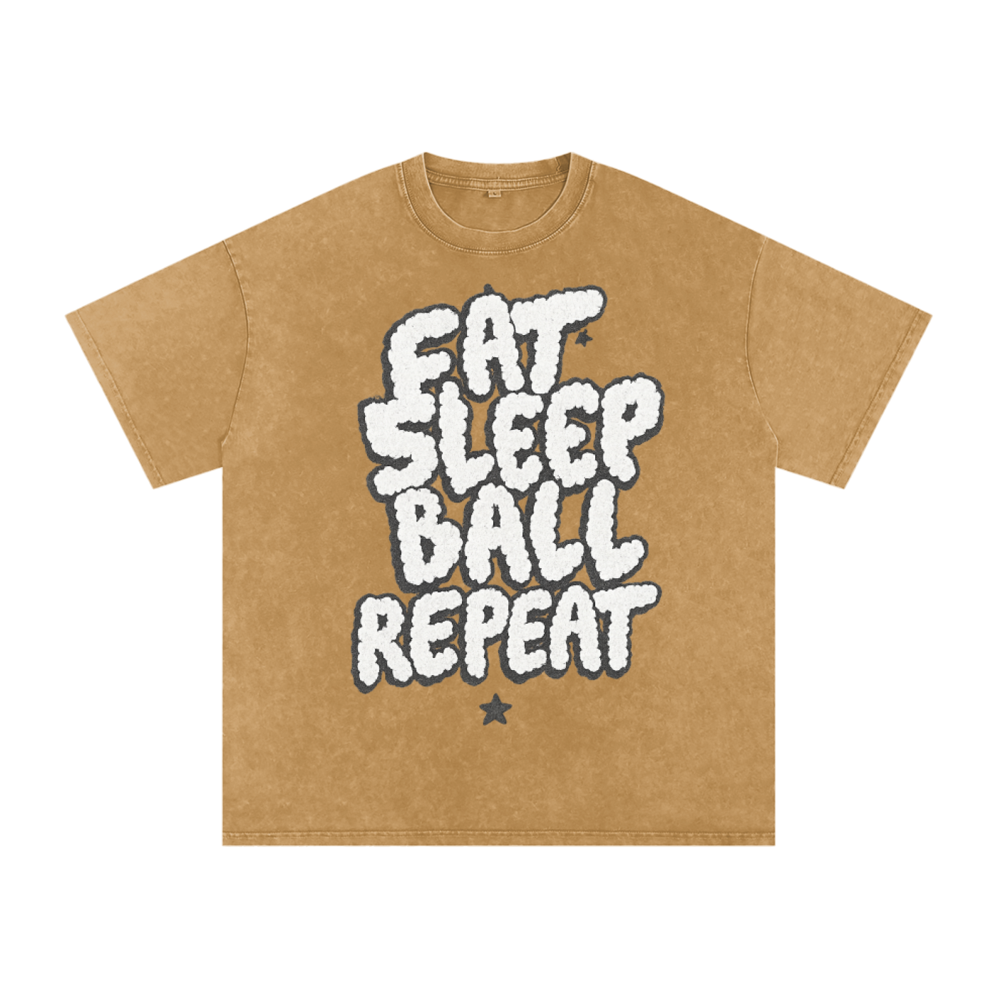 Eat Sleep Ball Repeat Acid Wash Oversize T-Shirt - Eat Sleep Ball Repeat Acid Wash Oversized T-Shirt – Unisex Streetwear Cotton Tee for Hoopers & Hustlers