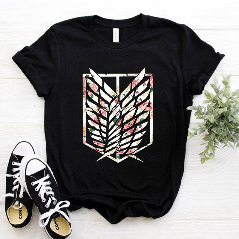 Y2k Japanese Anime Attack on Titan T Shirt | Anime Shirt | Trendy Popular Anime Shirt