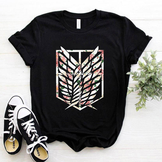 Y2k Japanese Anime Attack on Titan T Shirt | Anime Shirt | Trendy Popular Anime Shirt