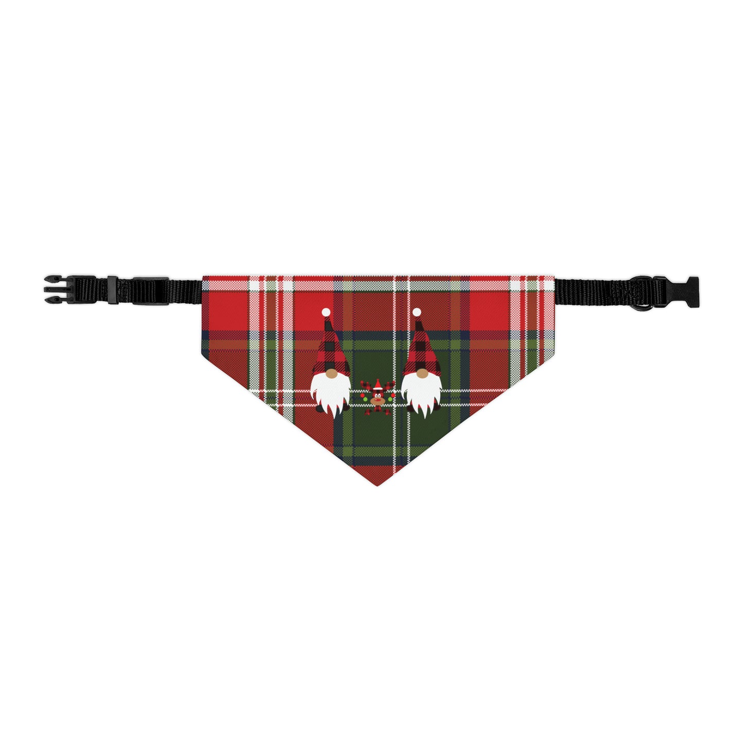 Plaid Christmas, Holiday, Festive Bandana Pet Bandana Collar for dogs or cats