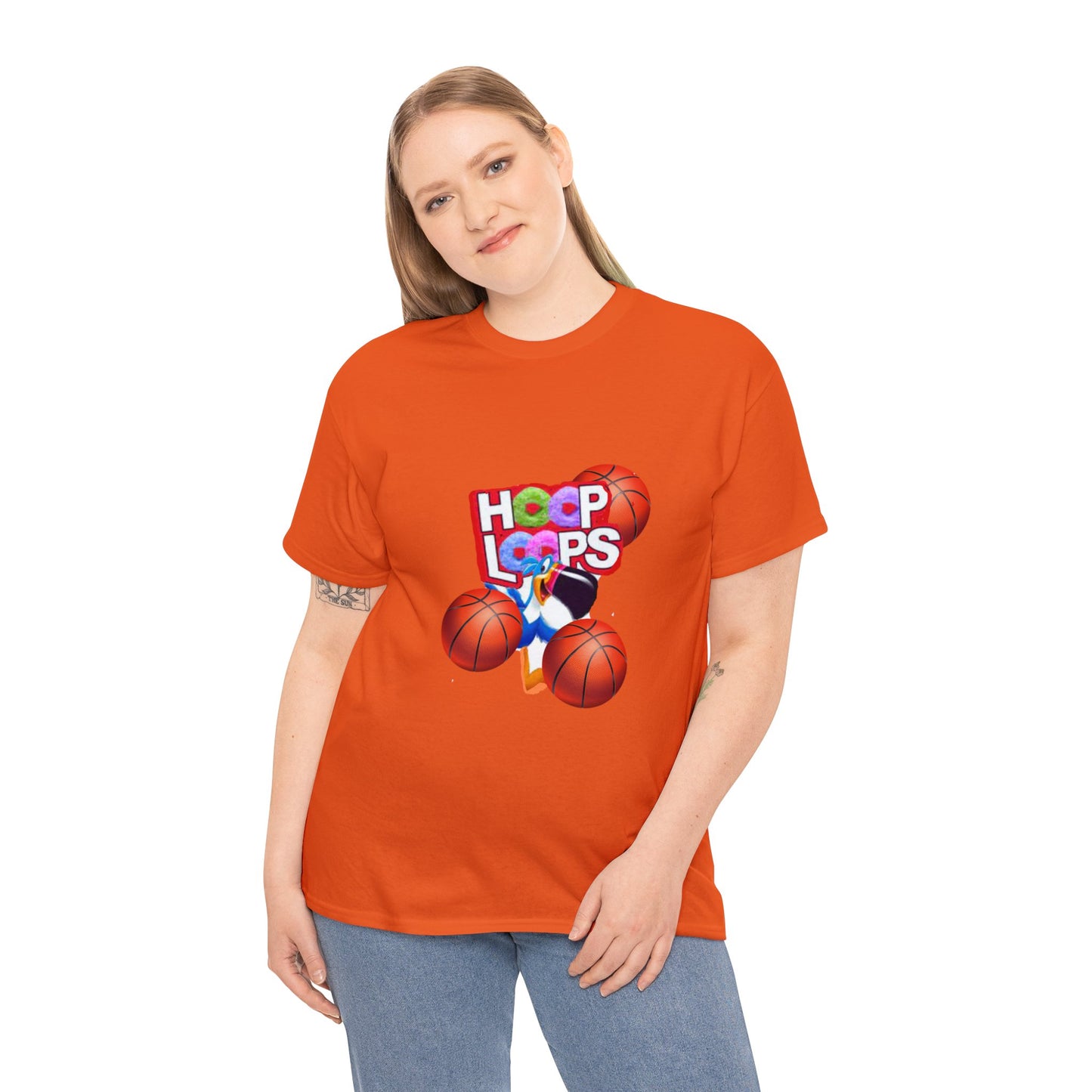 Mighty Lifestyle Basketball Color, Hooping Shirt, Hoop Loops, Hoops Loops Shirt, Shirt for Basketball