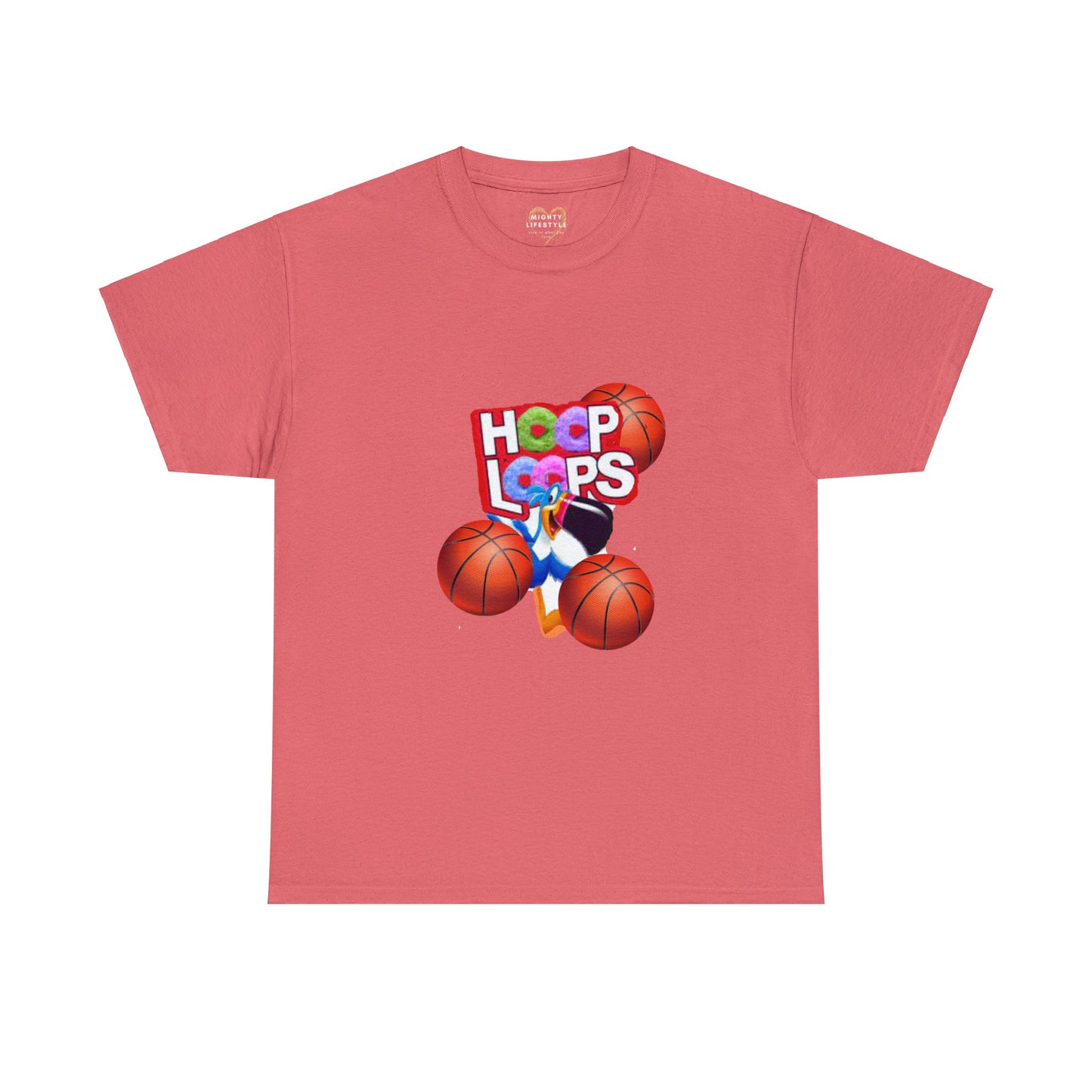 Mighty Lifestyle Basketball Color, Hooping Shirt, Hoop Loops, Hoops Loops Shirt, Shirt for Basketball