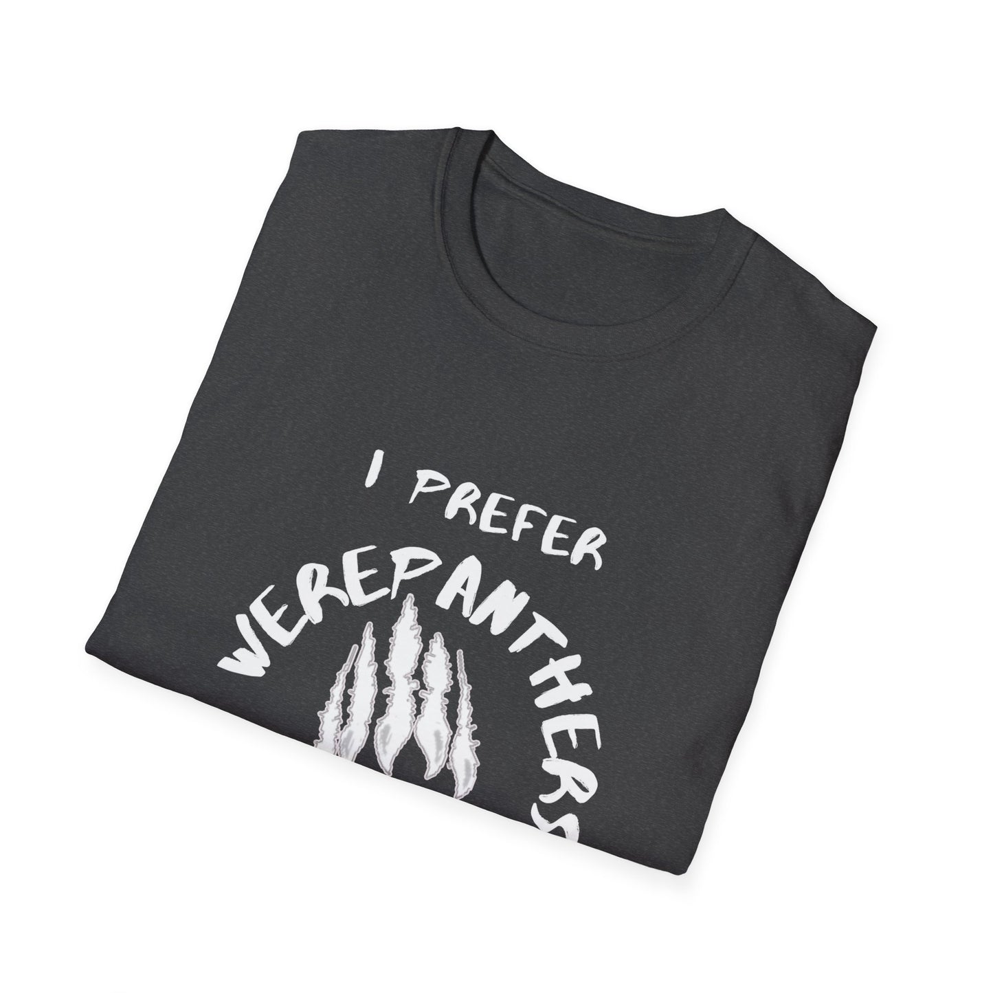 I Prefer WerePanthers Over Humans, WerePanther Shirt, Supernatural Being TShirt, Gift for him man, Gift for her woman - Mighty Lifestyle