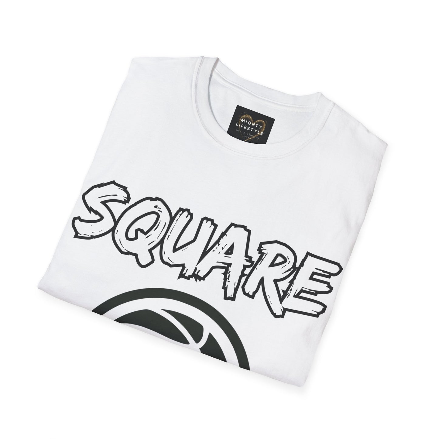 Square Up | Travel Basketball| AAU Basketball | Basketball Shirt |Basketball Mom| Basketball Dad | Unisex Basketball Shirt | Sports Shirt | Baller Shirt | Mighty Lifestyle | Softstyle T-Shirt