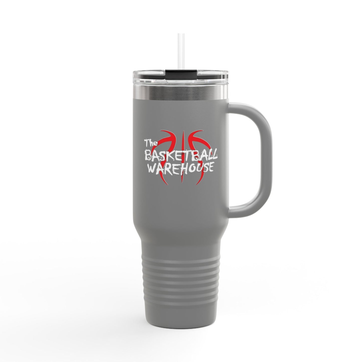 BW in My Basketball Mom Era Basketball Insulated Travel Mug - 40oz - Perfect for Sports Enthusiasts