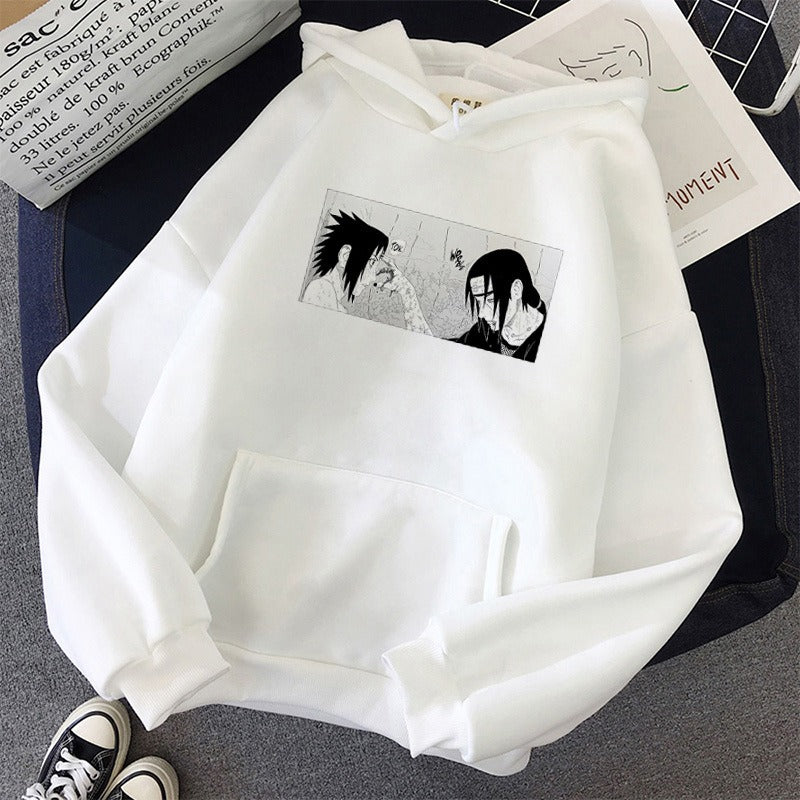 Warm Plush Naruto Hoodie – Anime Sweatshirt for Men & Women and Teens | Hoodie Naruto plush printed student hoodie for men | Anime Hoodie Naruto Style – Casual Student Pullover Sweatshirt