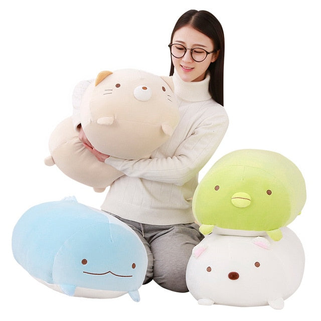 Squishy Soft Corner Bio Pillow Sumikko Gurashi plush toy stuffed Soft Valentine gift for Baby girl Comforting to Touch 1pc 30/60cm