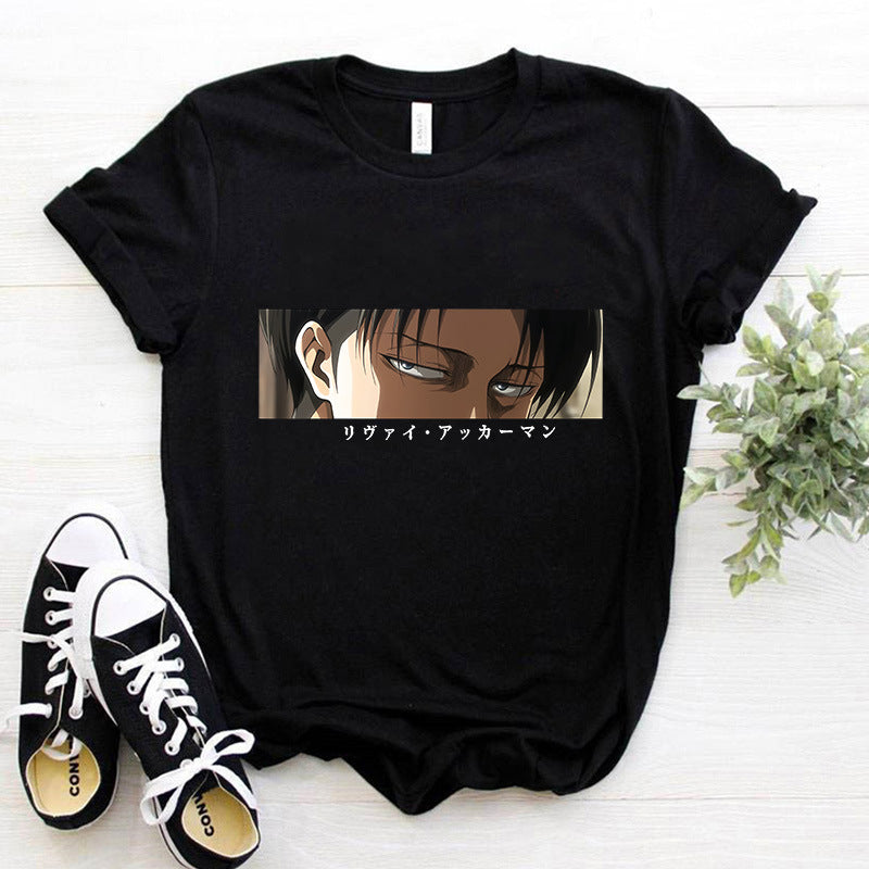 Y2k Japanese Anime Attack on Titan T Shirt | Anime Shirt | Trendy Popular Anime Shirt