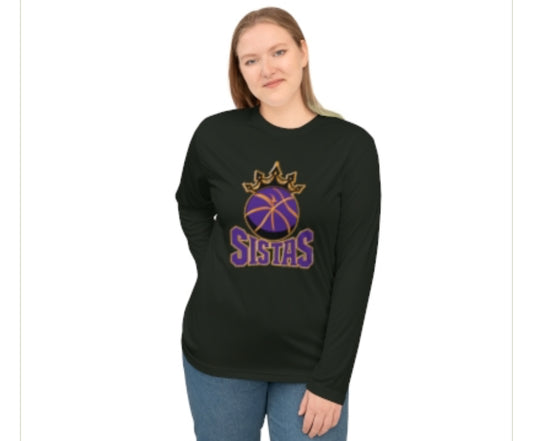 Custom SISTAS Basketball Tee for Adults | 2025–2026 Team Shirt | Long Sleeve Shirt