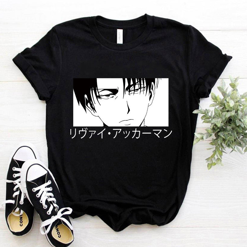 Y2k Japanese Anime Attack on Titan T Shirt | Anime Shirt | Trendy Popular Anime Shirt