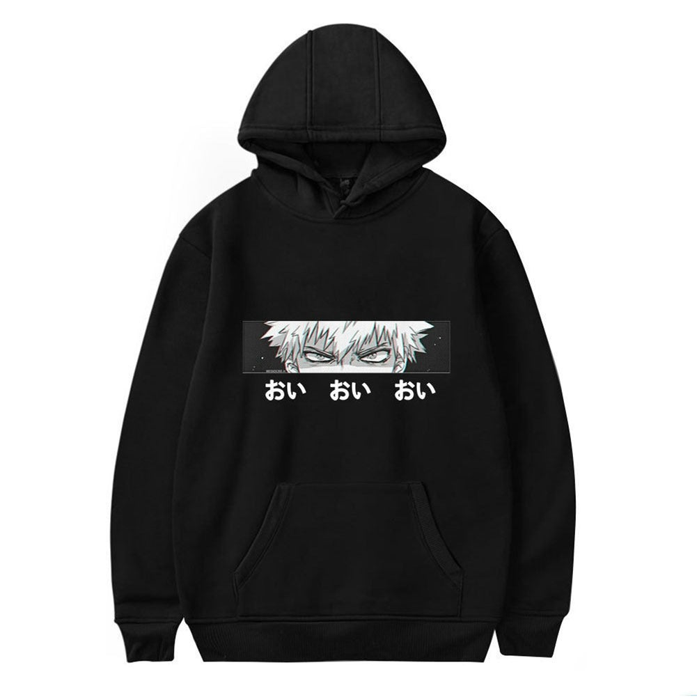 Comfy Naruto Anime Plush Hoodie – Loose Fit Hooded Sweatshirt for Men & Women, Cozy Japanese Streetwear Pullover, Casual Student Anime Hoodie in Multiple Colors Naruto anime loose plush hoodie with hoodie anime hoodie