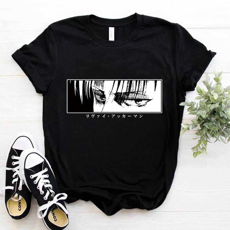 Y2k Japanese Anime Attack on Titan T Shirt | Anime Shirt | Trendy Popular Anime Shirt
