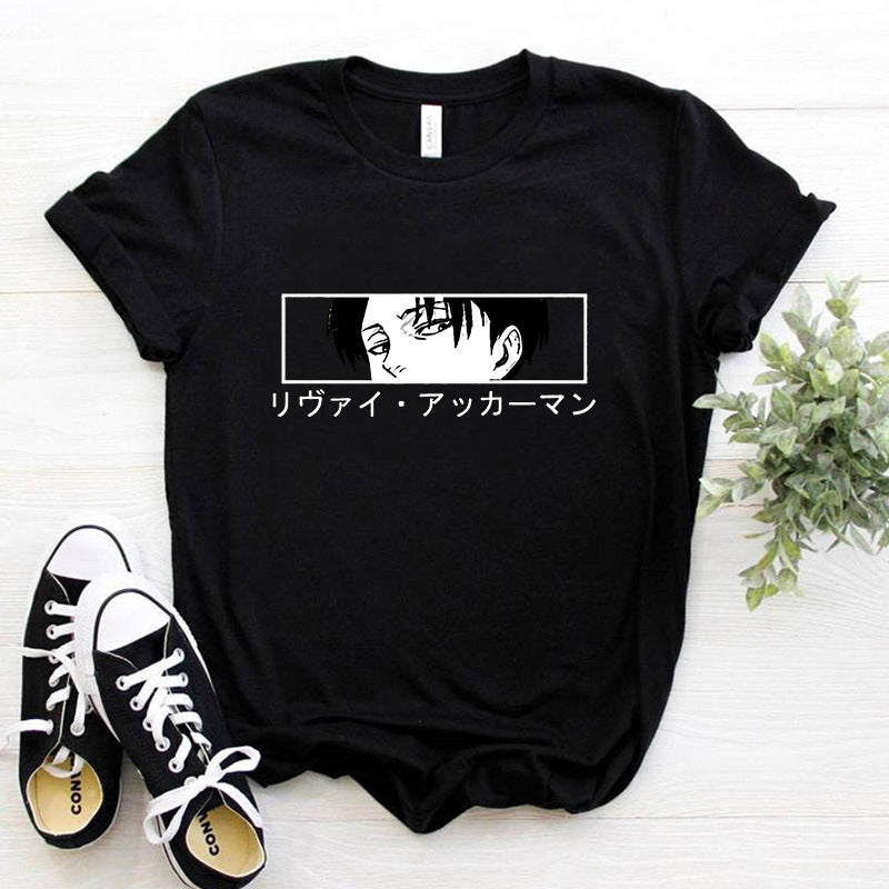 Y2k Japanese Anime Attack on Titan T Shirt | Anime Shirt | Trendy Popular Anime Shirt
