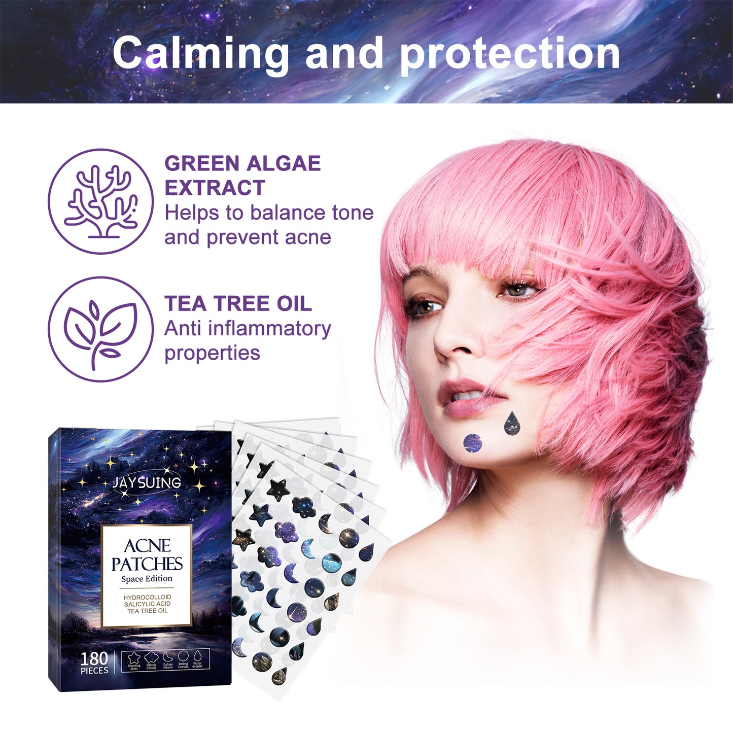 Trendy Acne Patch, Fade Acne, Clear Acne, Waterproof Breathable Repair Acne Muscle Pattern pimple sticker, acne patch, trendy acne patches, clear skin acne patch, waterproof acne patch, breathable acne patch, repair acne patch, salicylic acid acne patch