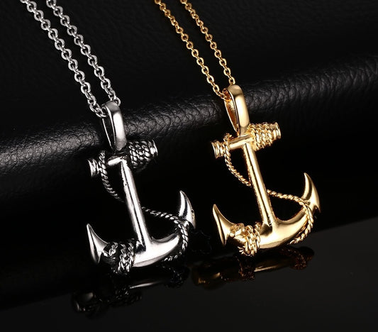 Sailor Stainless Steel | Stainless Steel Anchor Pendants Pirates of the Caribbean Anchor Pendants