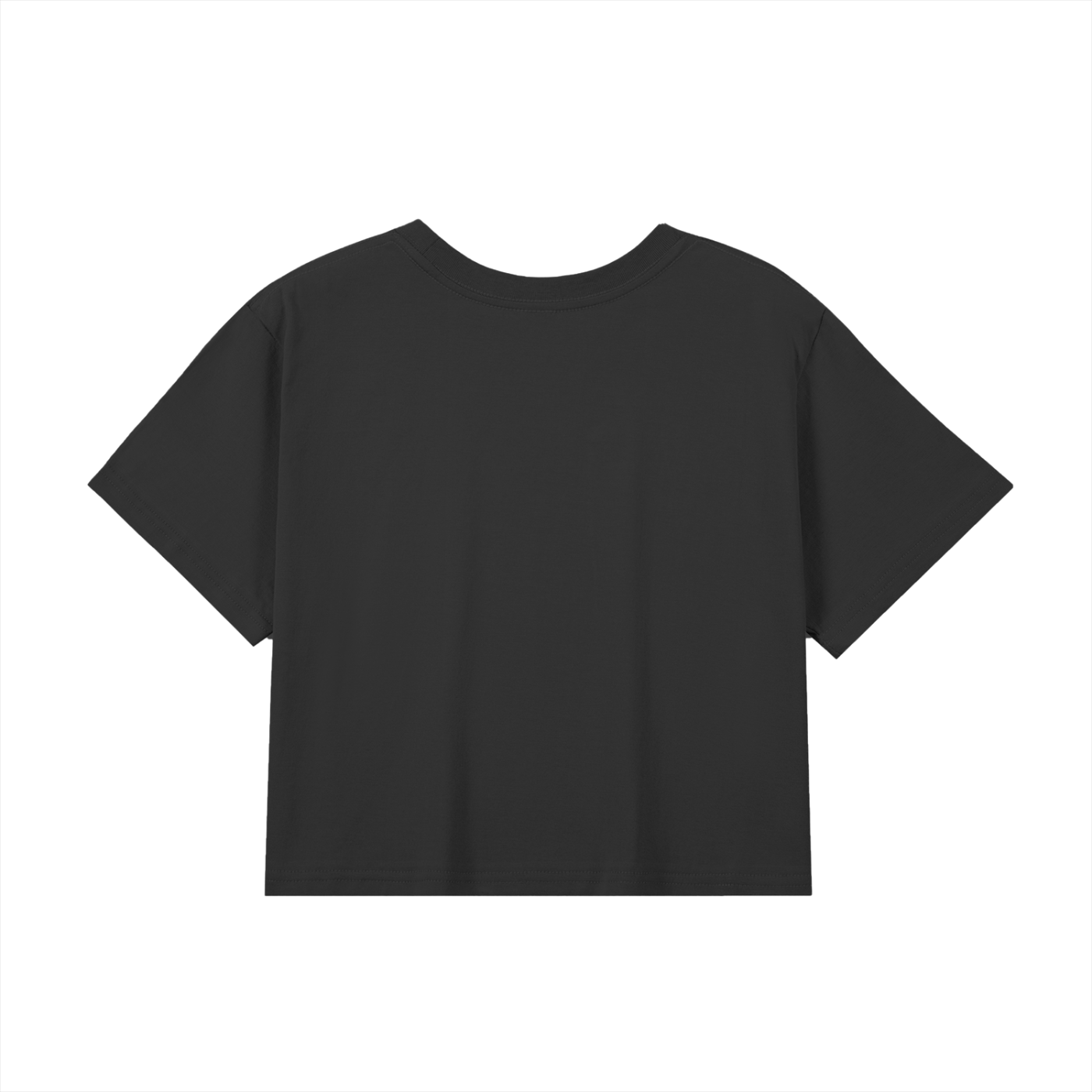 ML Crop Halter Baby Tee Seamless T-Shirt