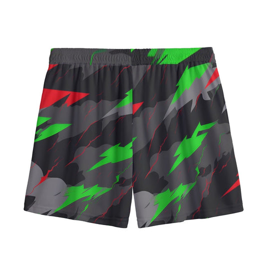 ABSTRACT ML BEAR SPORTS SHORTS BASKETBALL SHORTS Mesh Shorts - Mighty Lifestyle