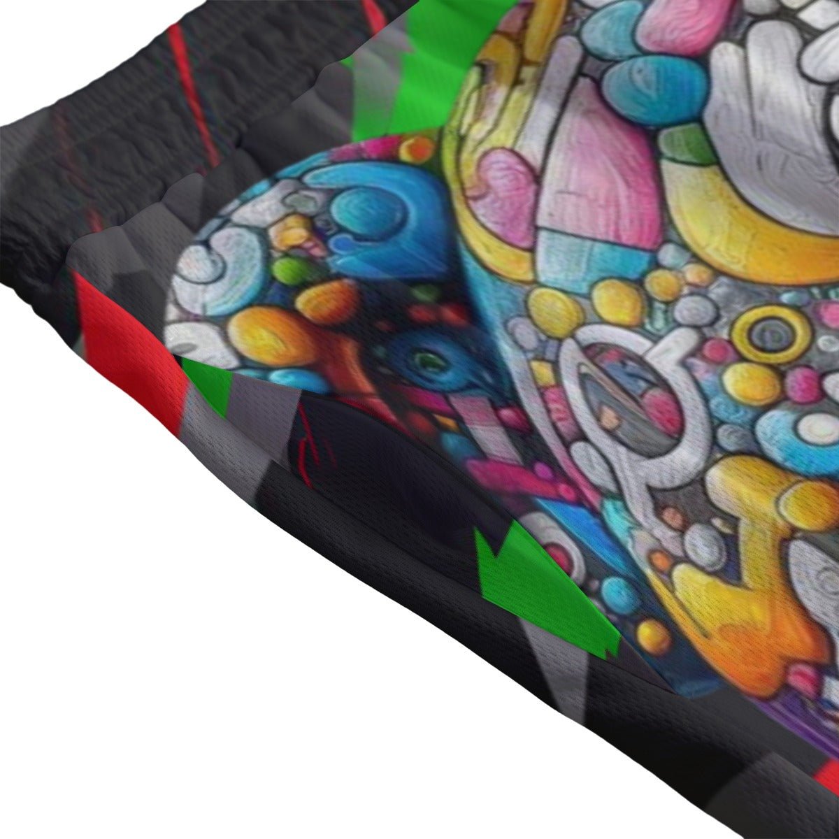 ABSTRACT ML BEAR SPORTS SHORTS BASKETBALL SHORTS Mesh Shorts - Mighty Lifestyle