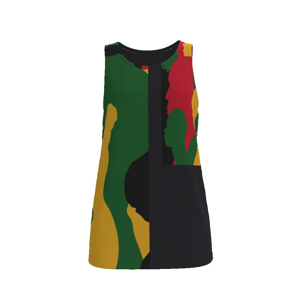 Afro Caribbean Unisex Muscle Tank Top, Caribbean Style Shirt, African Shirt, Vacation Shirt, Cruise Shirt - Mighty Lifestyle